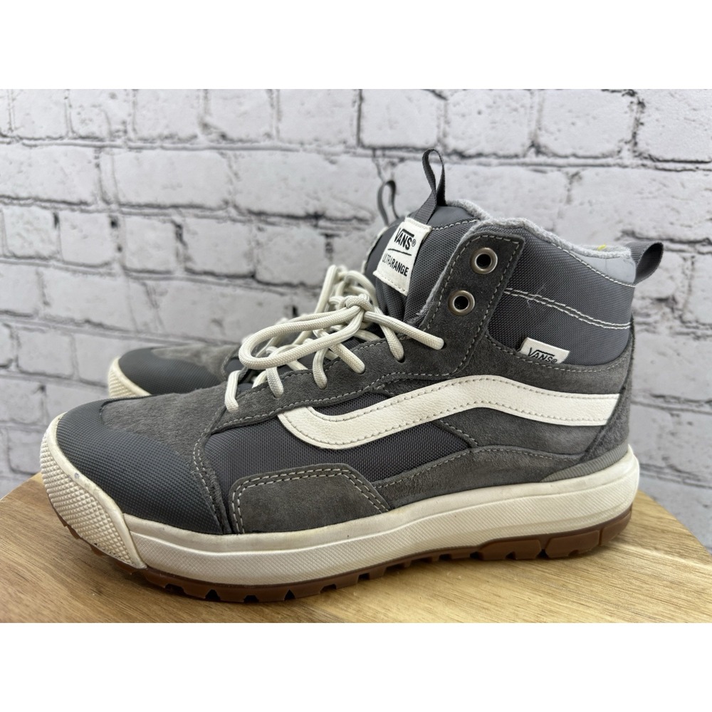 Vans Ultra Range Exo Hi MTE‎ Primaloft Hydro Guard Wrap Grey Men's 7 Women's 8.5